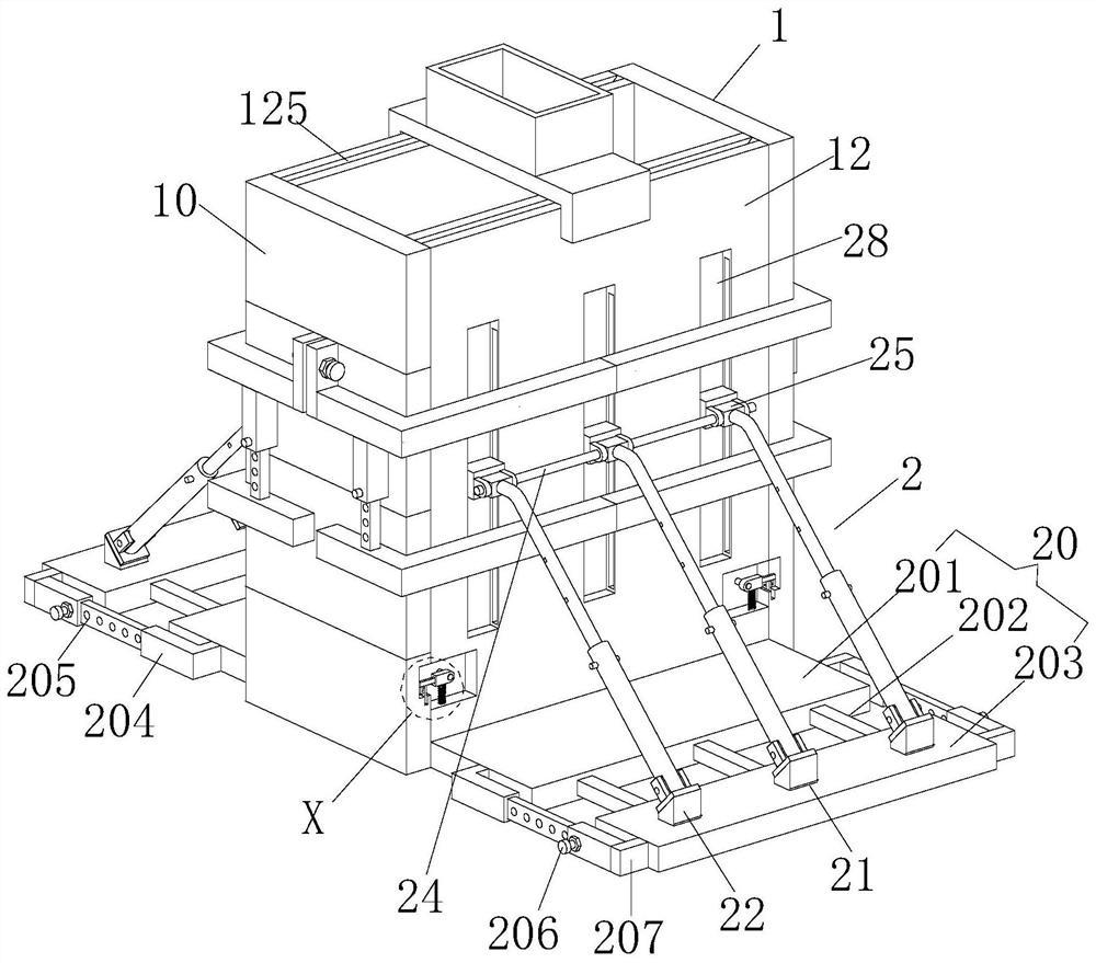 Cast-in-place construction method for low-energy-consumption assembly type steel mould net rack concrete thermal insulation wall