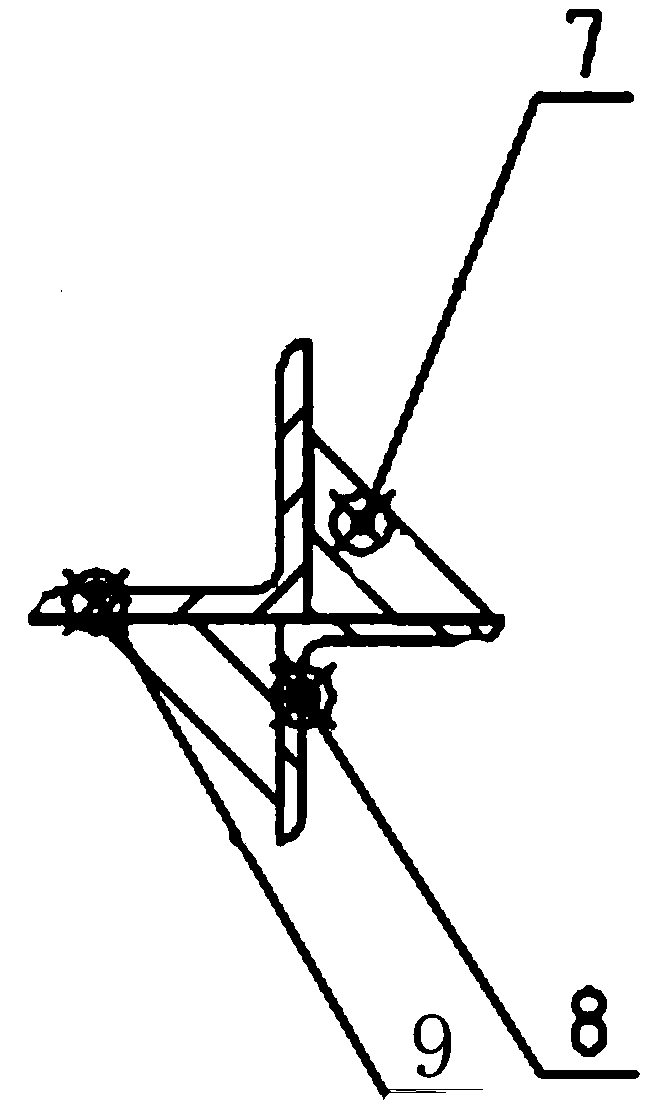 Novel ocean bottleneck type tower-shaped derrick and manufacturing method thereof