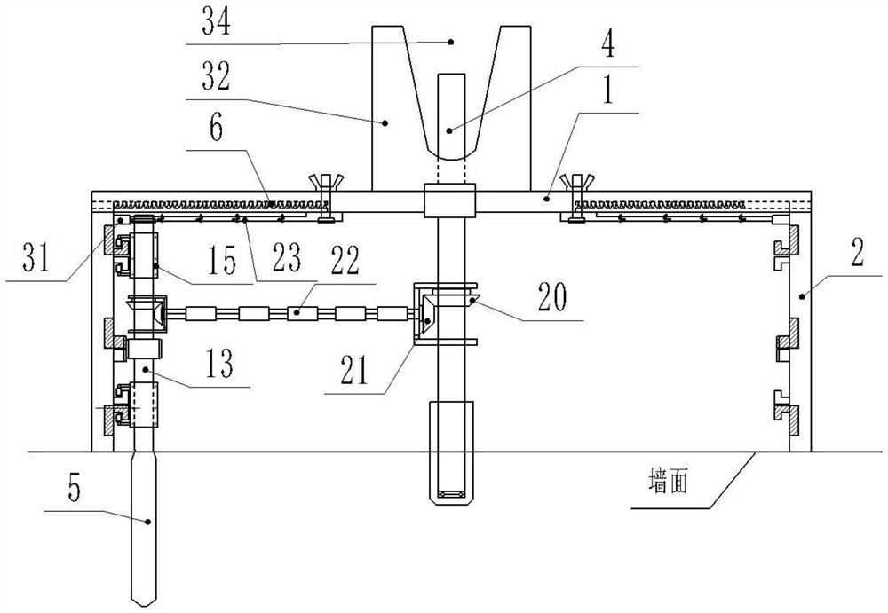 Method of cutting square grooves in building walls or floors