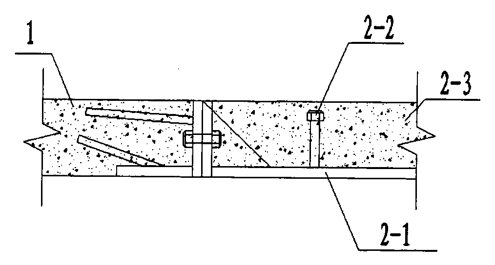 Horizontal splicing corrugated steel web plate combined box girder and construction method