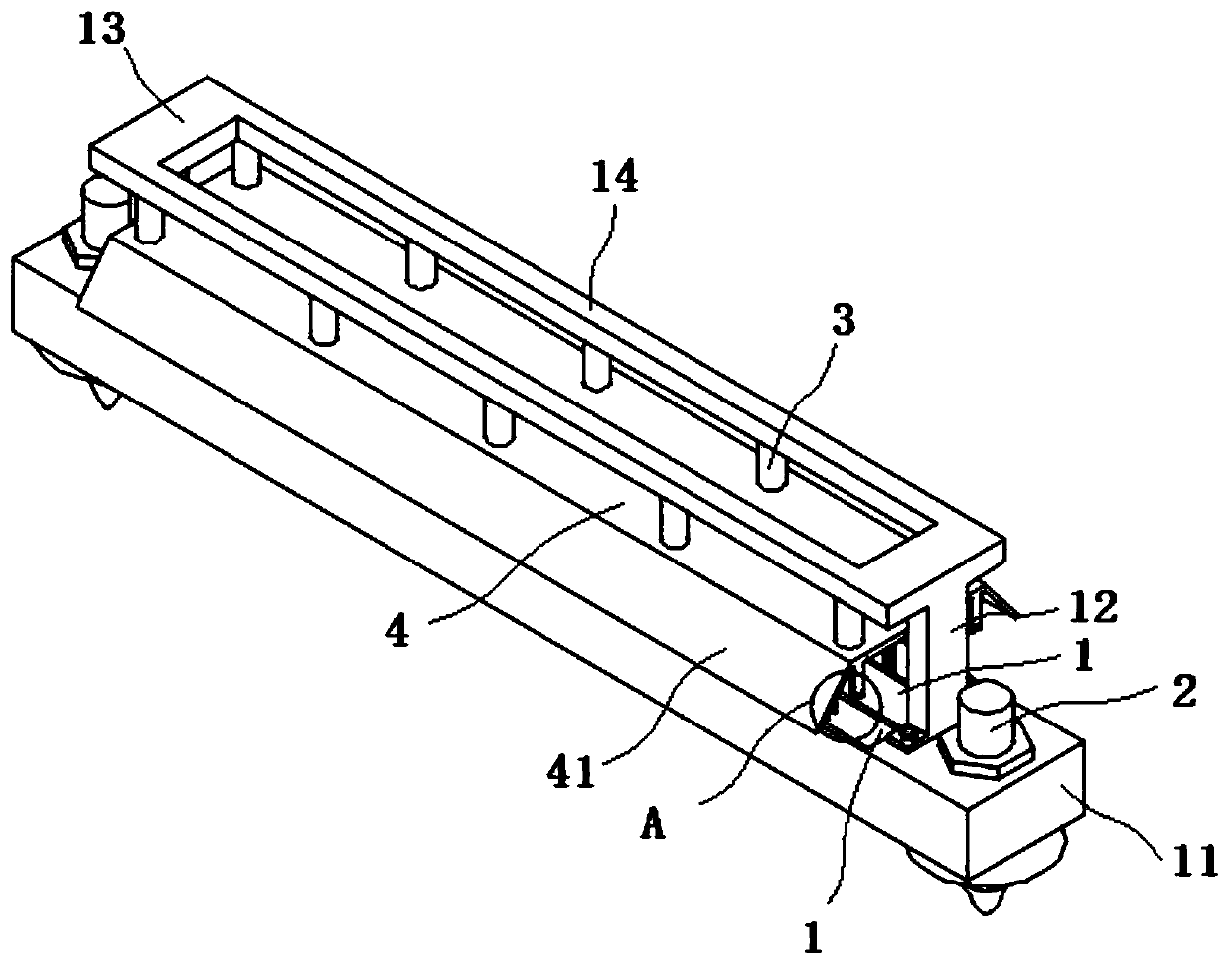 In-situ soil remediation device