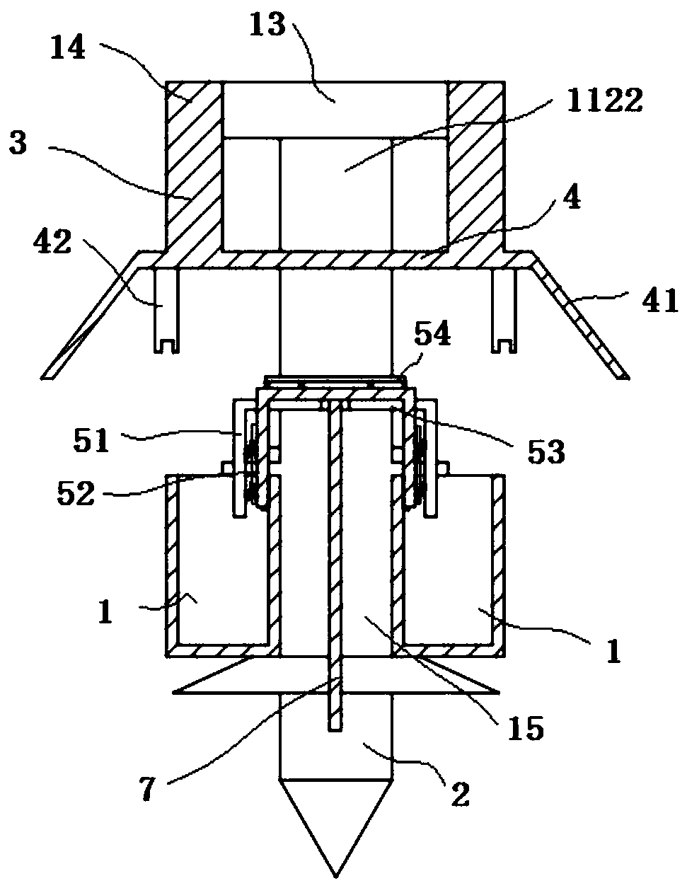 In-situ soil remediation device