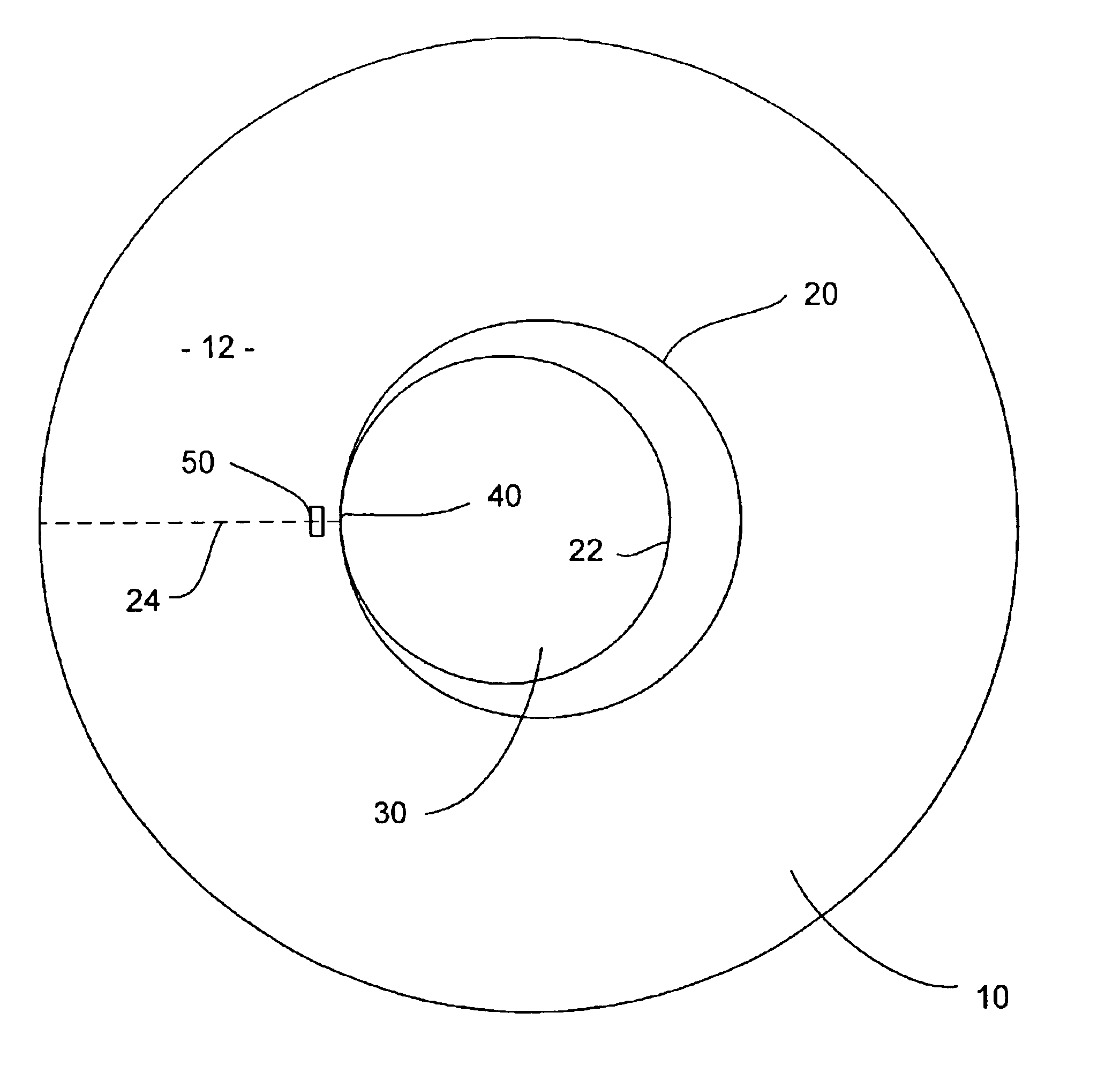 Magnetic alignment marking of hard disks