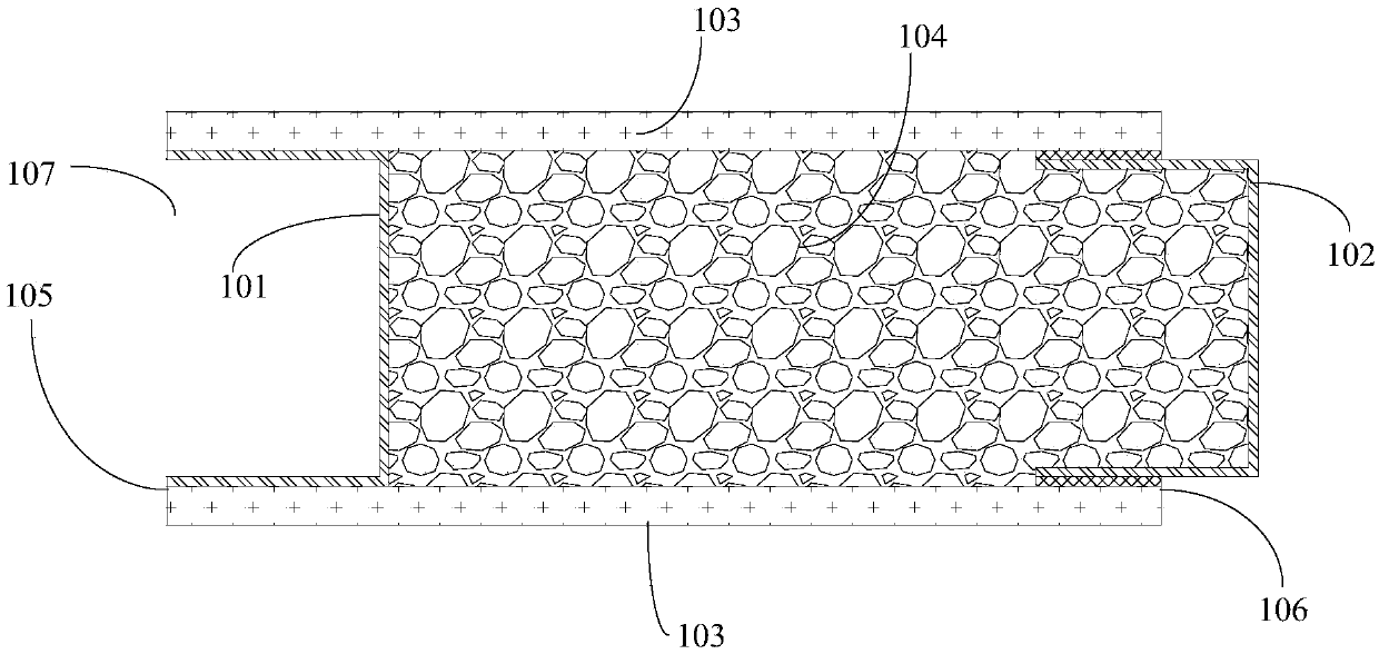 Rigid splicing structure, assembly-type wall and manufacturing and mounting method