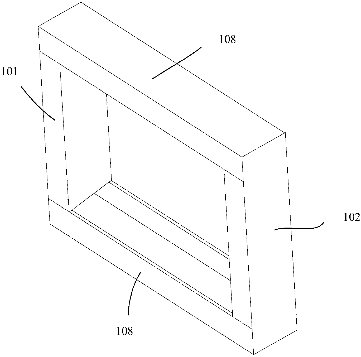 Rigid splicing structure, assembly-type wall and manufacturing and mounting method