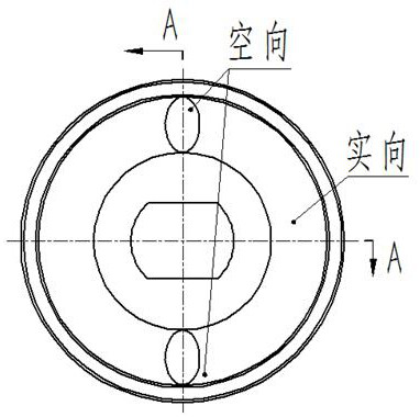 Diameter reducing device and method for non-uniform-thickness rubber ball joints