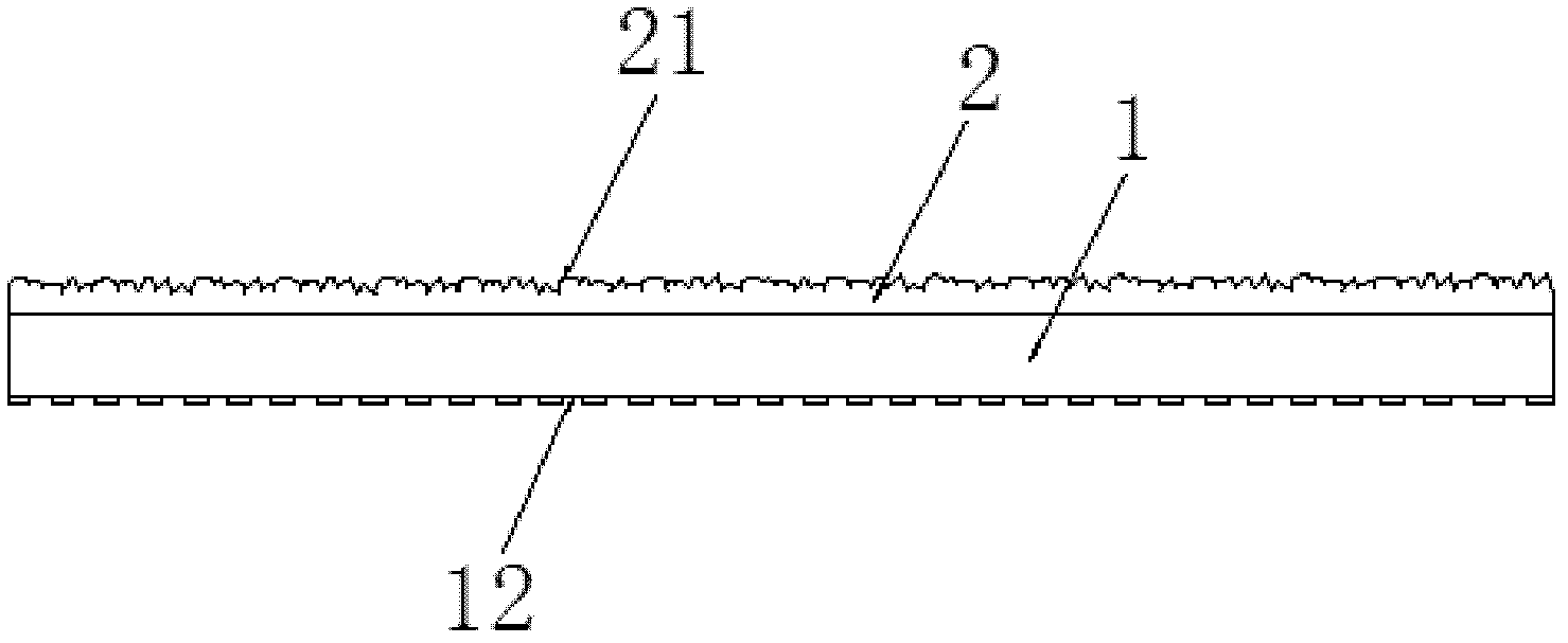 Light guide plate with light diffusion function