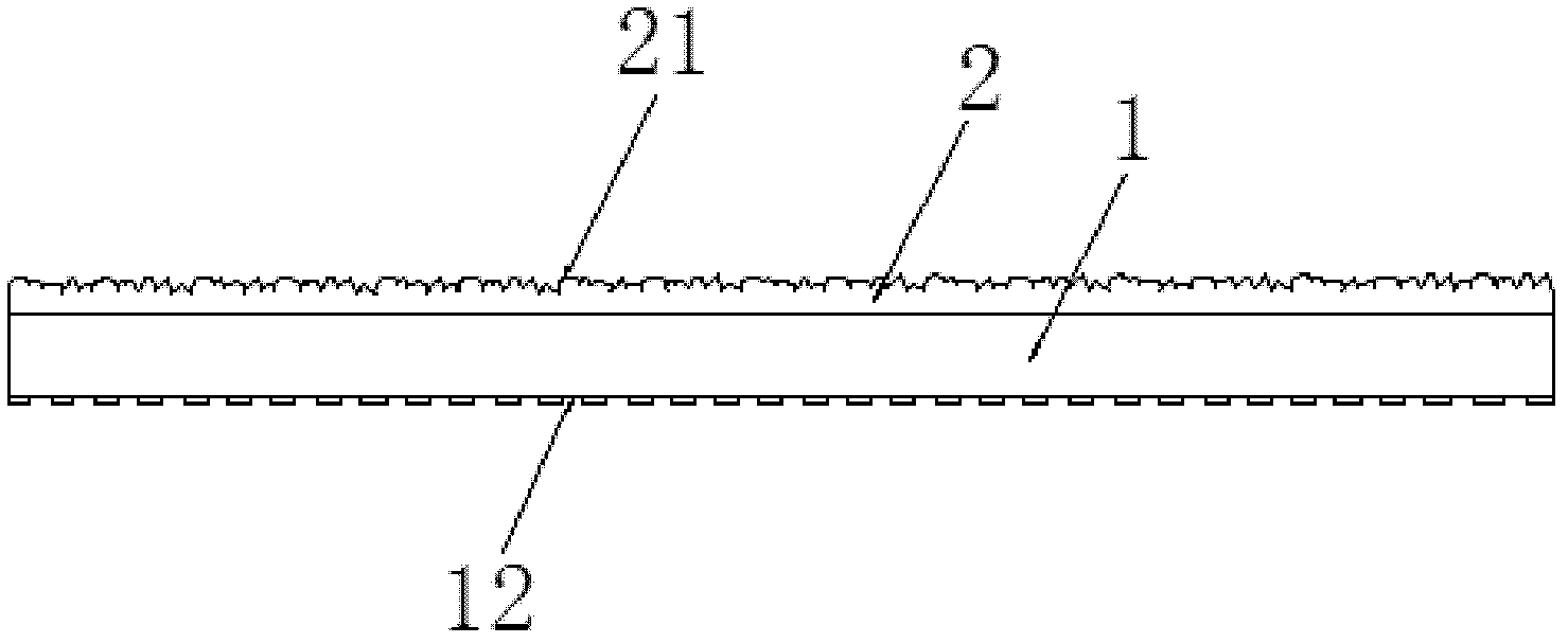 Light guide plate with light diffusion function