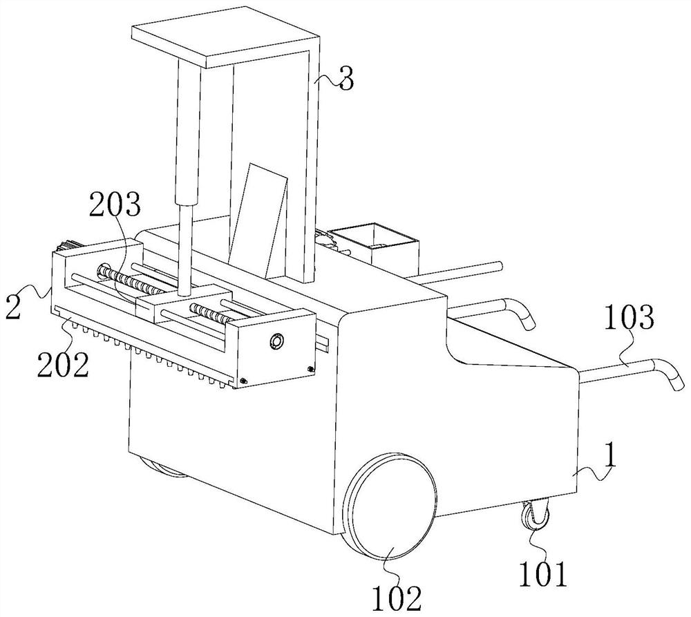 Enhanced earth ramming device suitable for rural construction