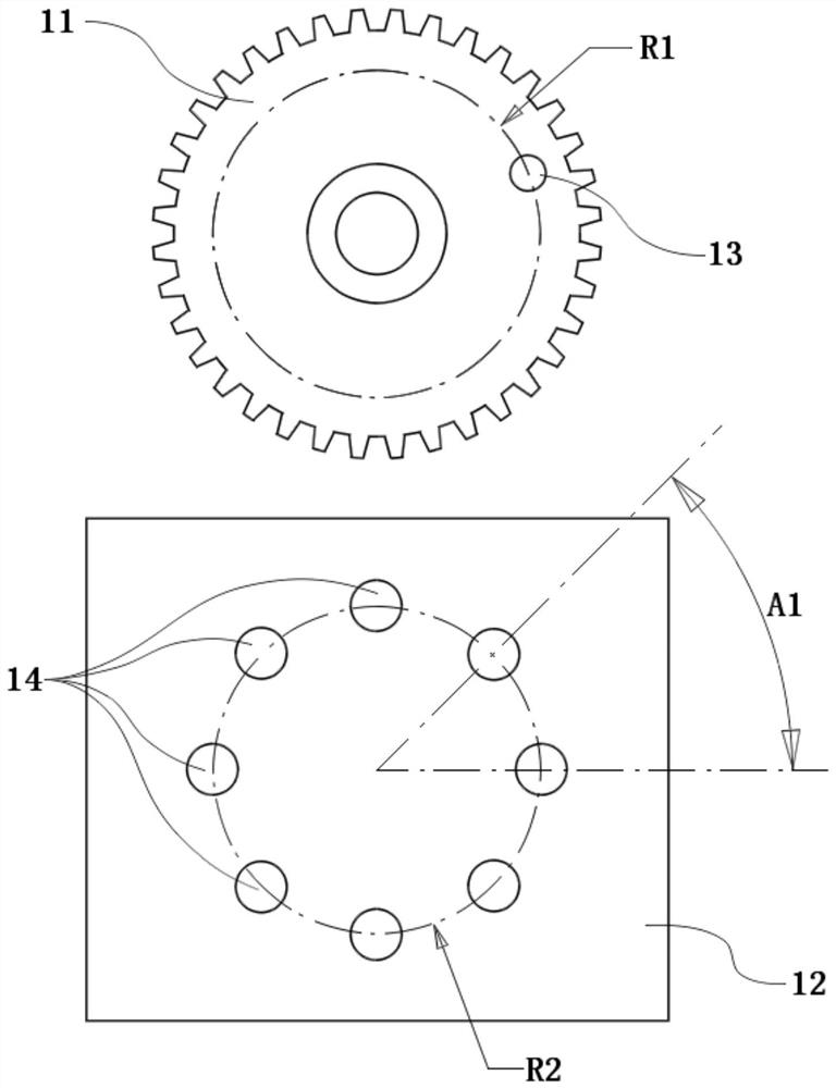 Rotation direction judgment method and device and rotation direction detection device