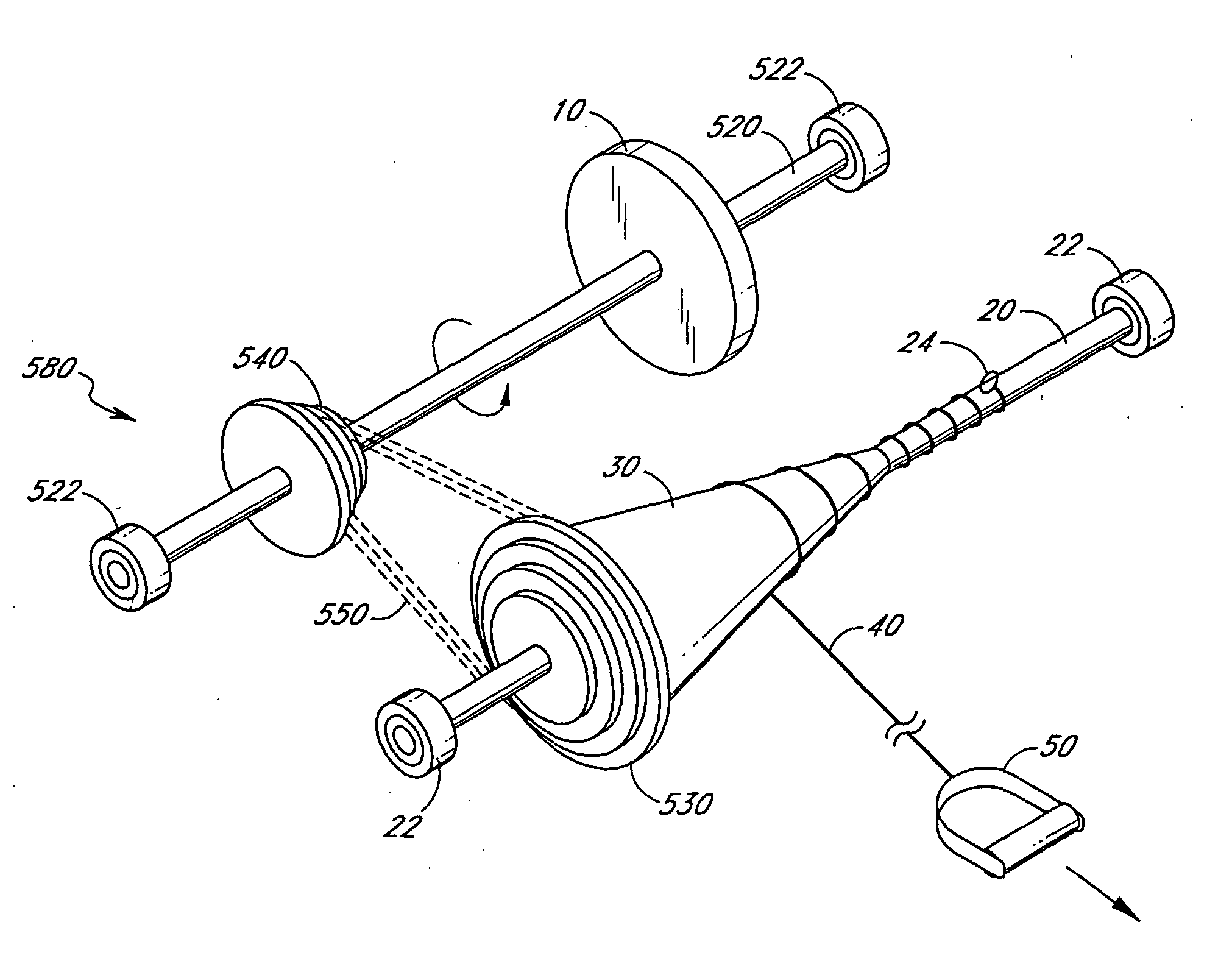 Inertial resistance exercise apparatus and method