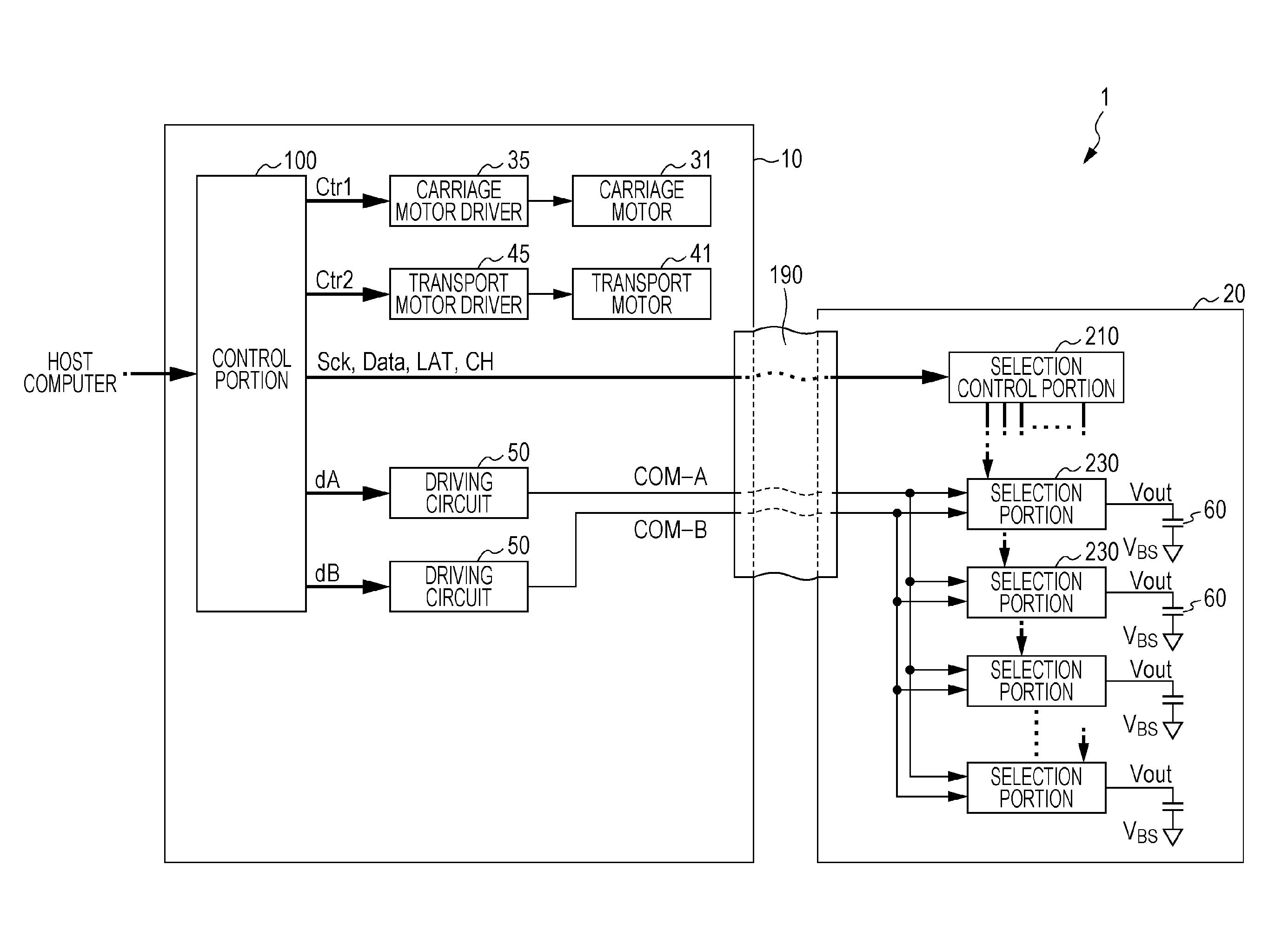 Liquid discharging apparatus, head unit, and control method of liquid discharging apparatus