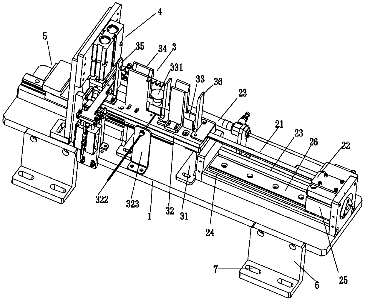 High-precision PCB plate separating device