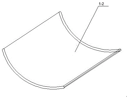 Inflation tank type solar collecting lens device