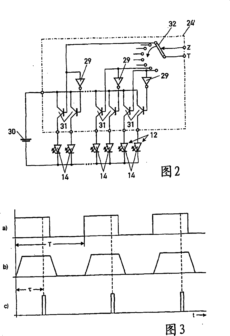 Method and device for the quantitative real time analysis of fluorescent samples