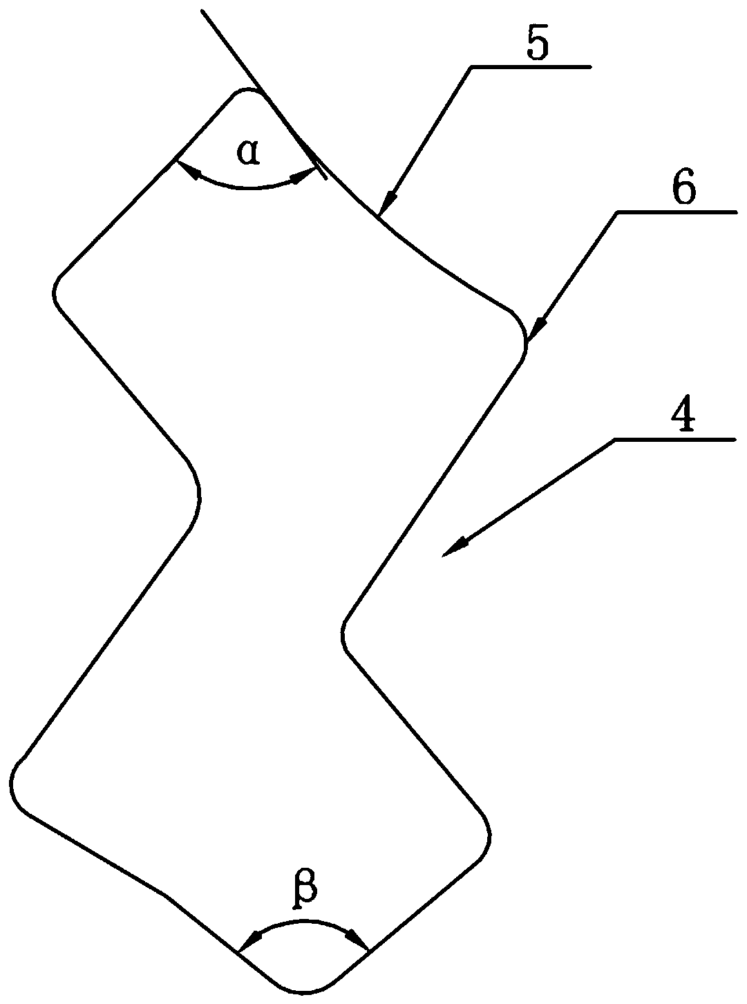 A vascular distraction device for lower extremity arteriosclerosis