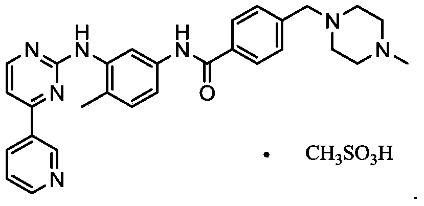 Preparation method of imatinib mesylate alpha crystal form