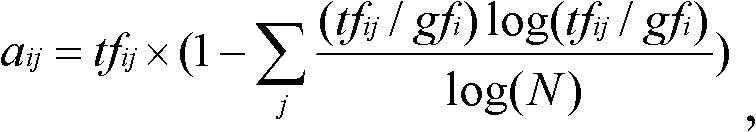 Information processing feature extracting method