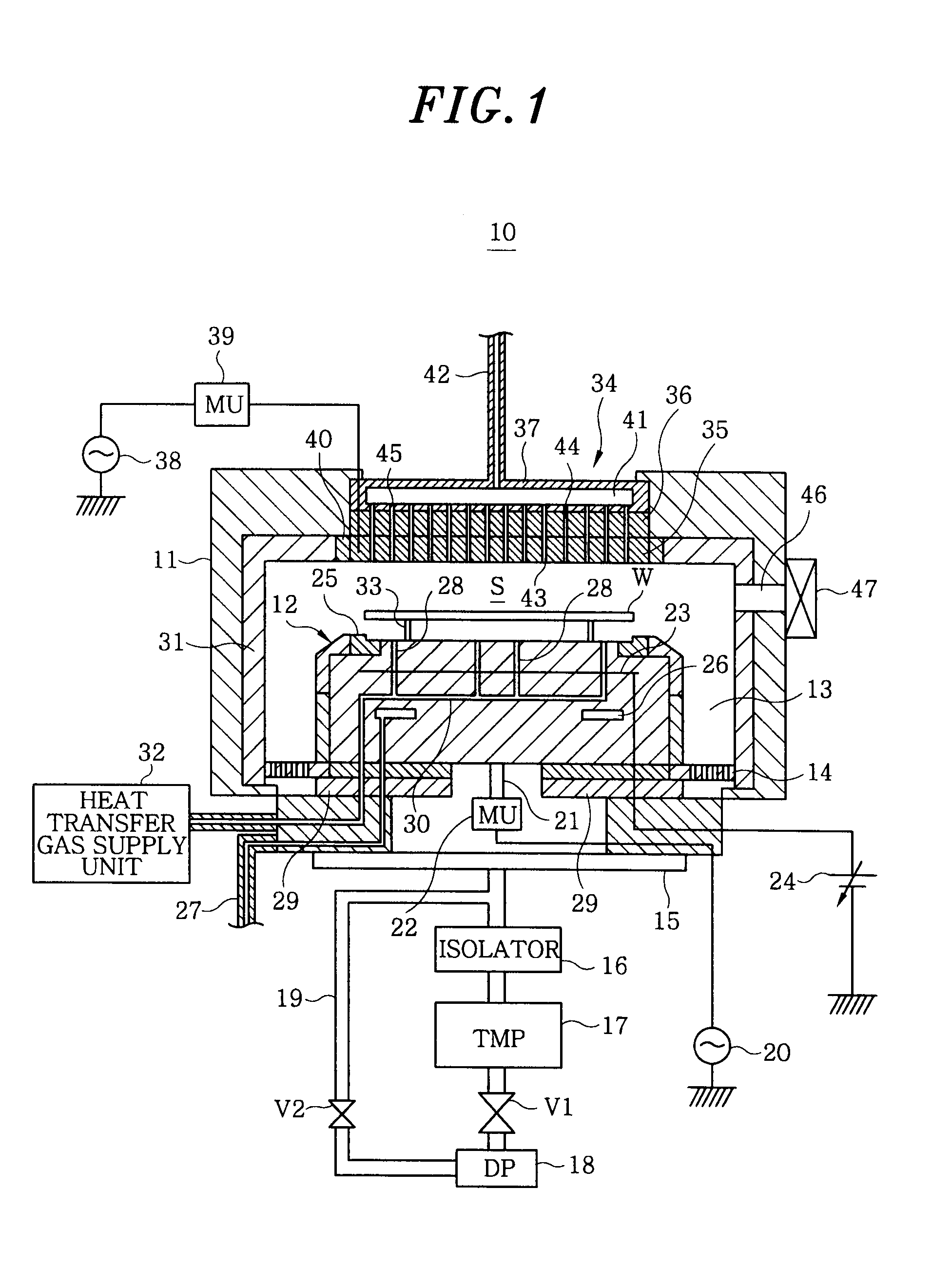 Component of substrate processing apparatus and method for forming a film thereon