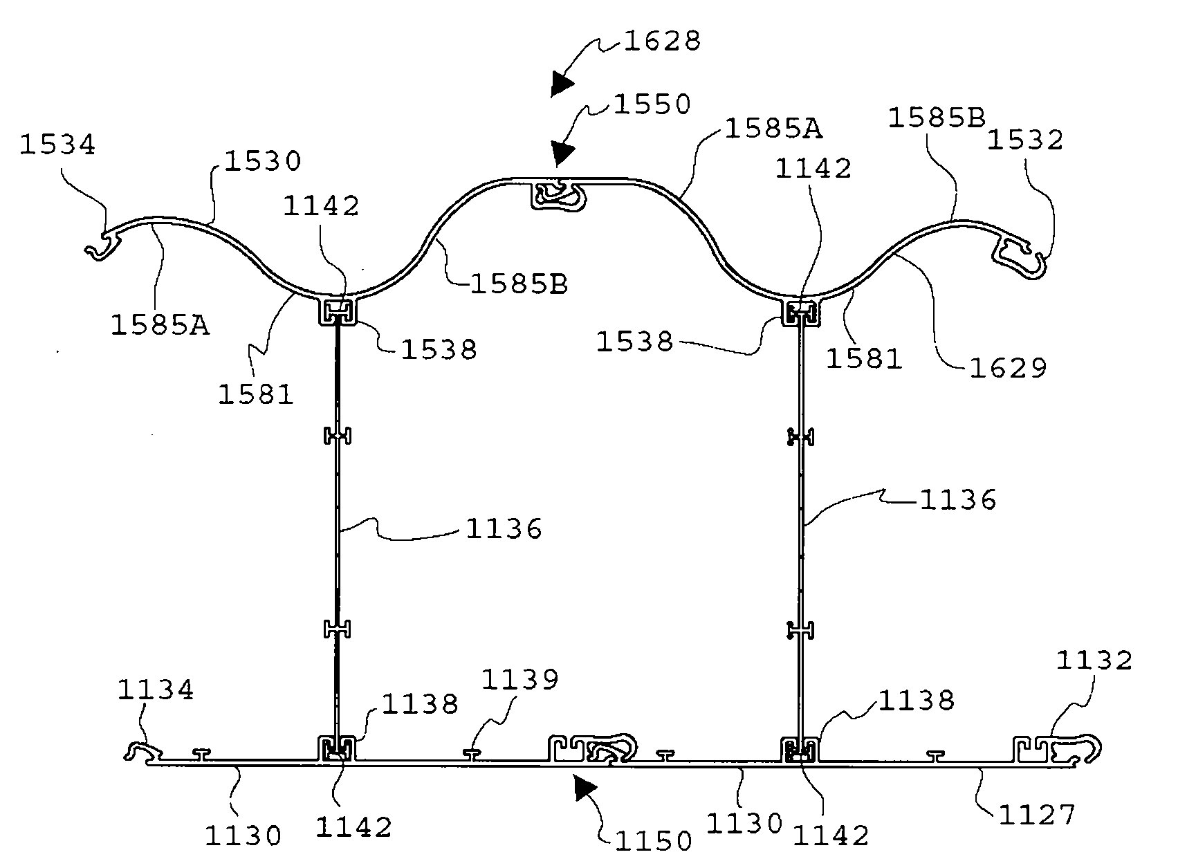 Pivotally activated connector components for form-work systems and methods for use of same