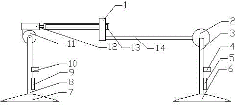 Biped Adsorption Wall Climbing Robot