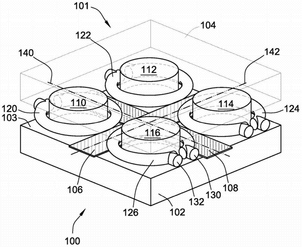 Integrated magnetic component