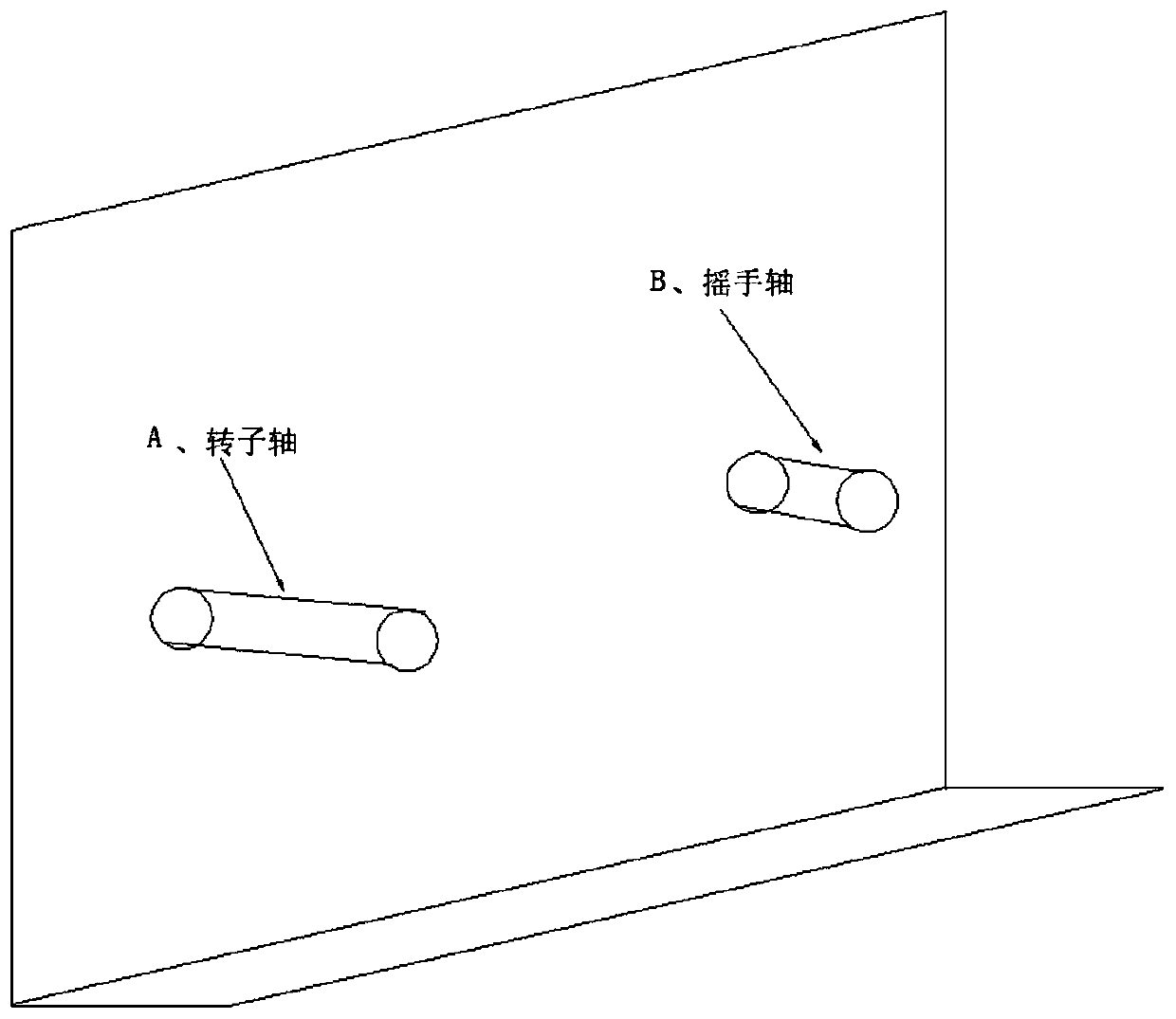 Two-purpose generator rotor and experimental device thereof