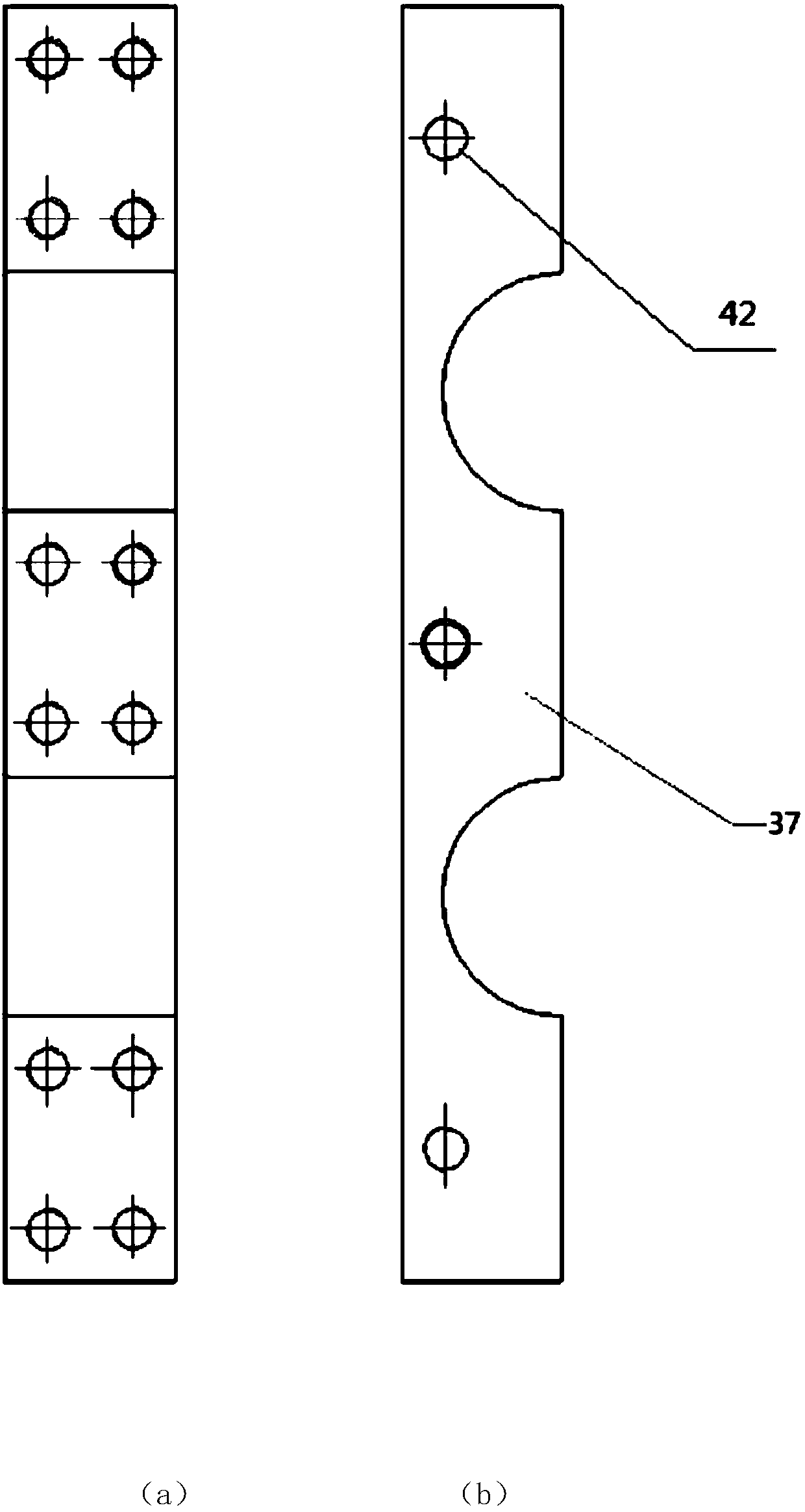 Hanging basket type high-altitude external wall and glass curtain wall cleaning device