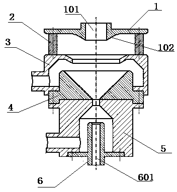 Ultra-low wall loss submicron terminal virtual impactor