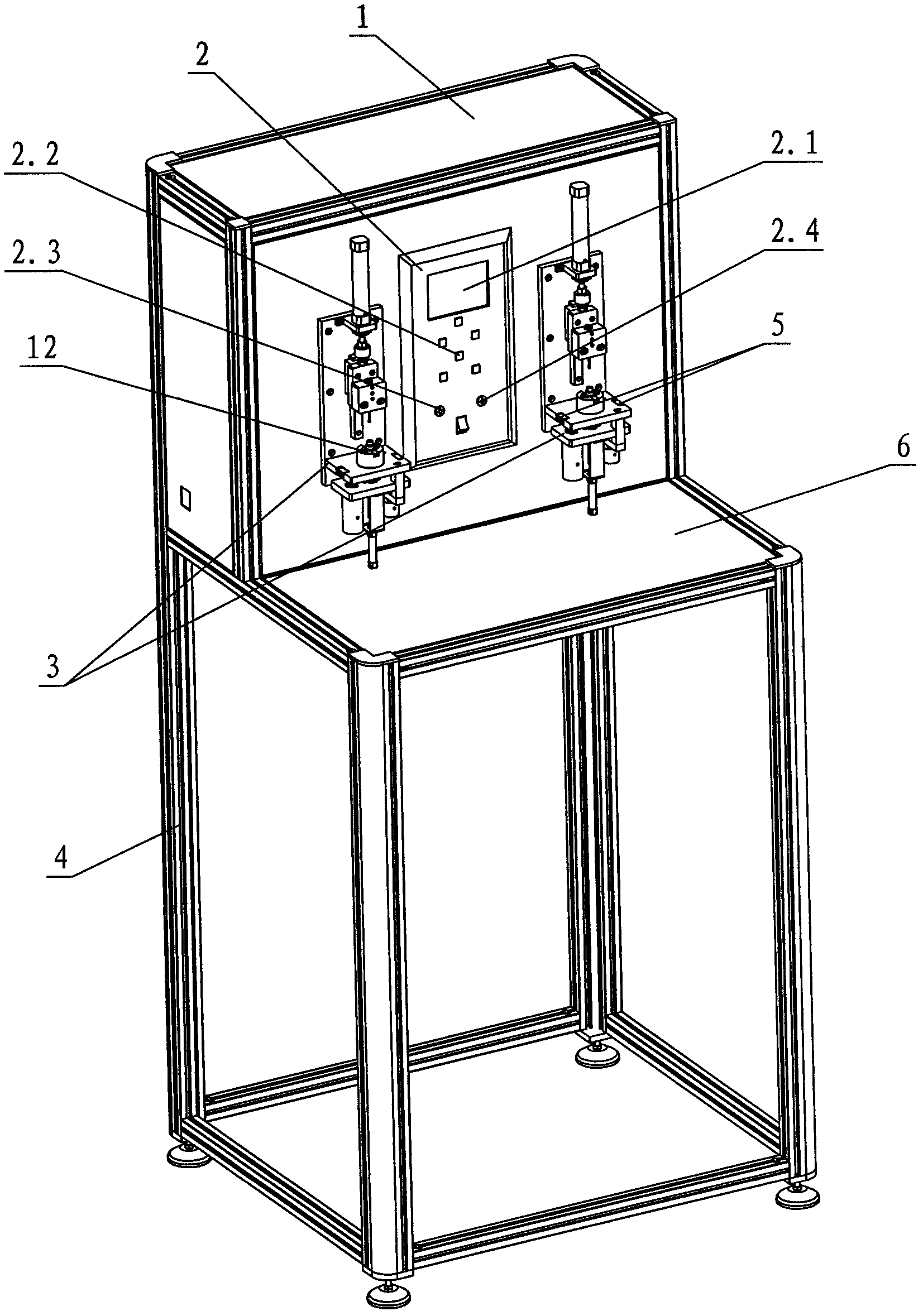 Performance testing instrument for thermoelectric electromagnetic valve