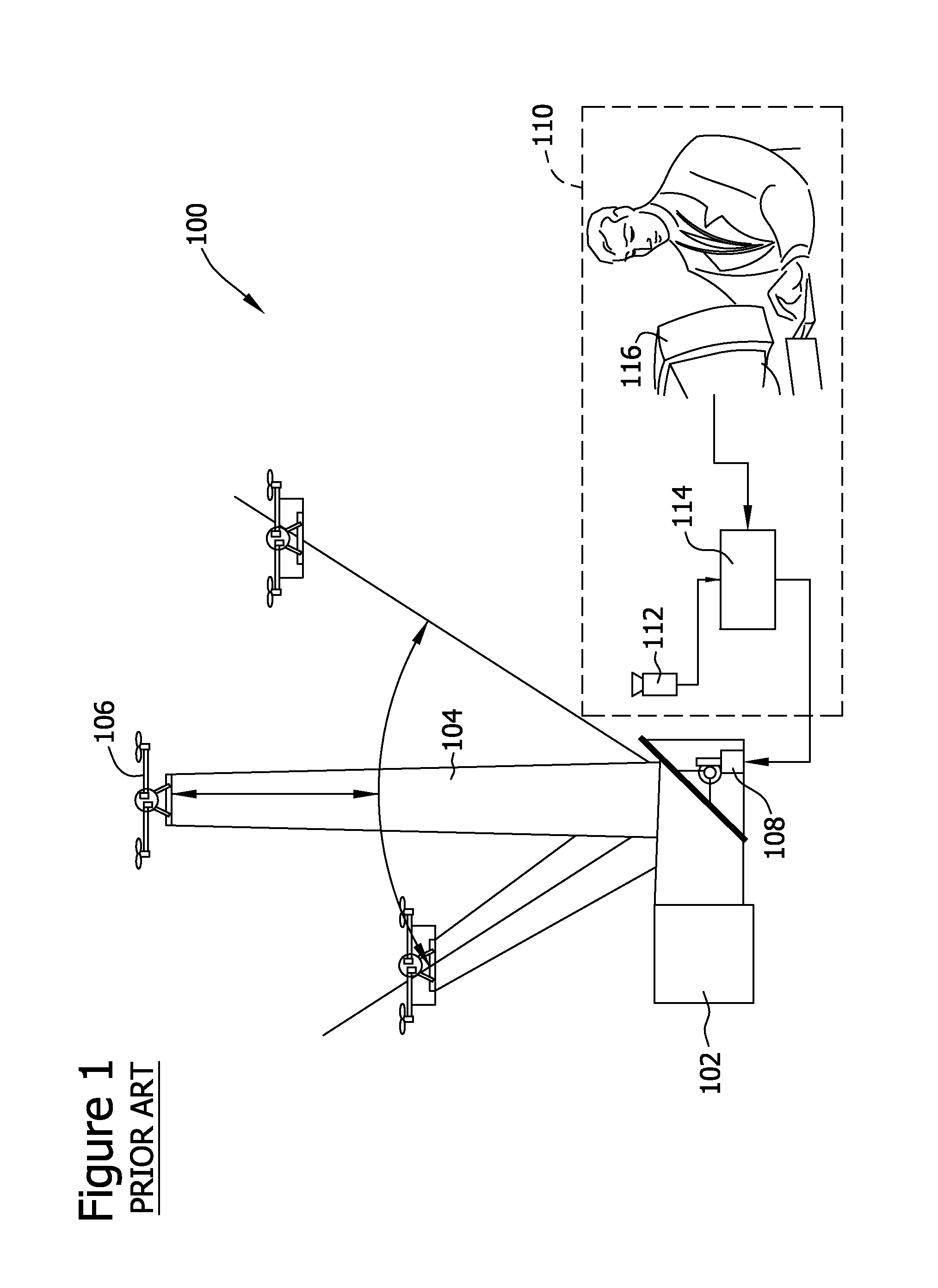 Unmanned vehicle and system