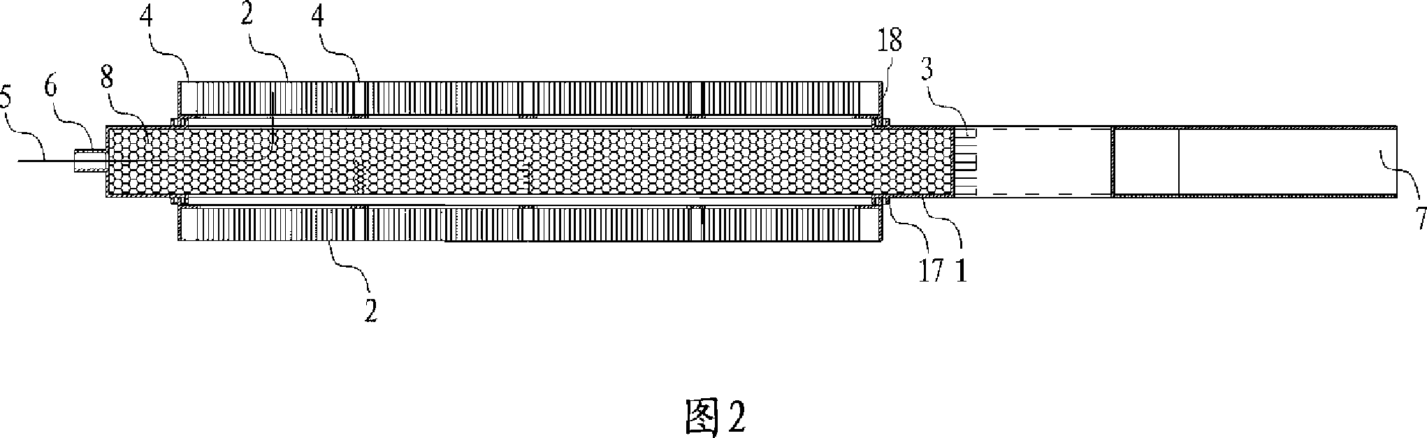 High power gas catalytic burner