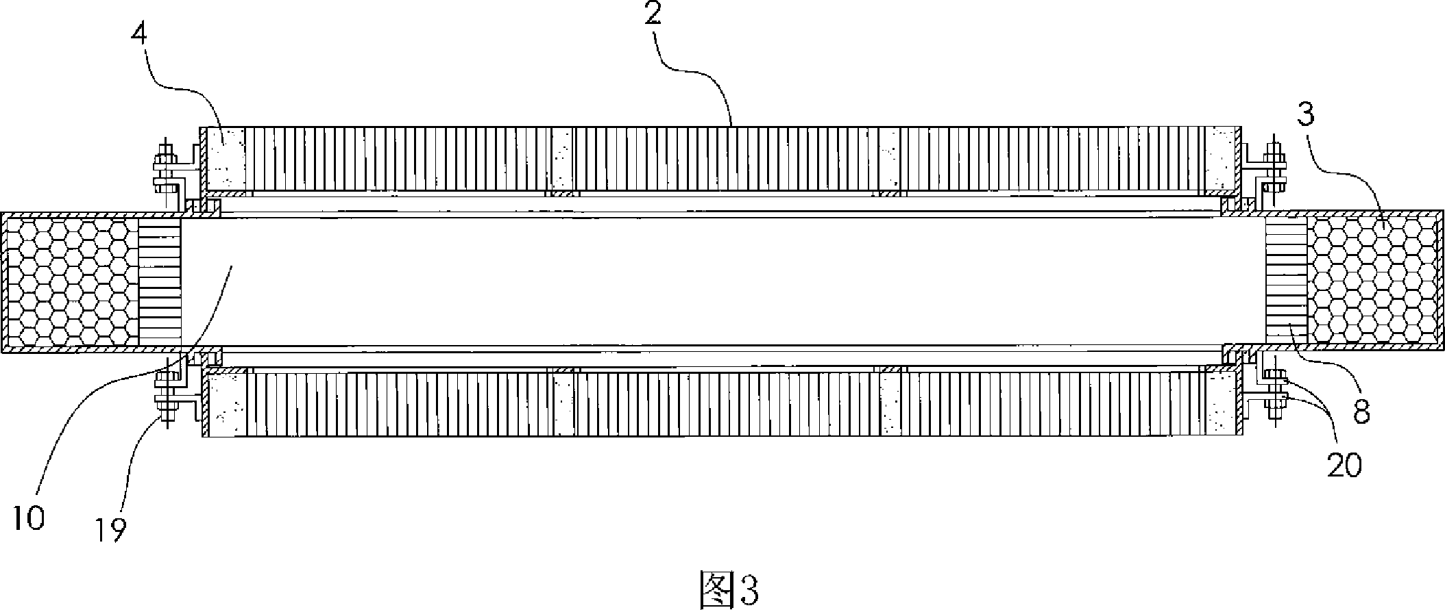 High power gas catalytic burner