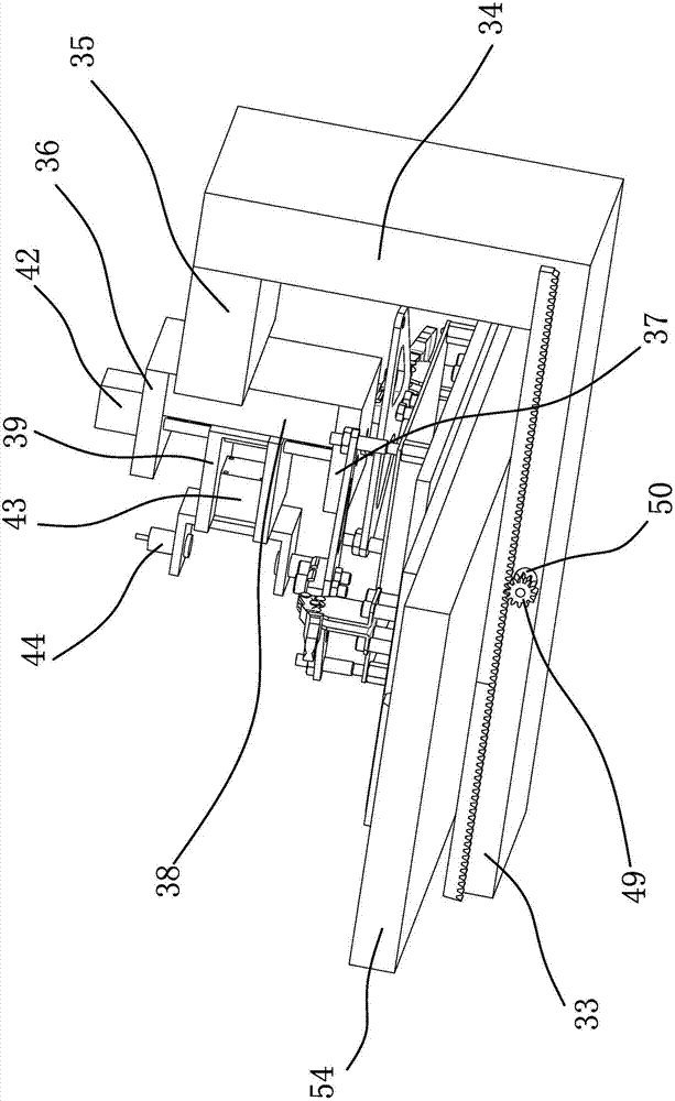 A plate drilling and milling machine