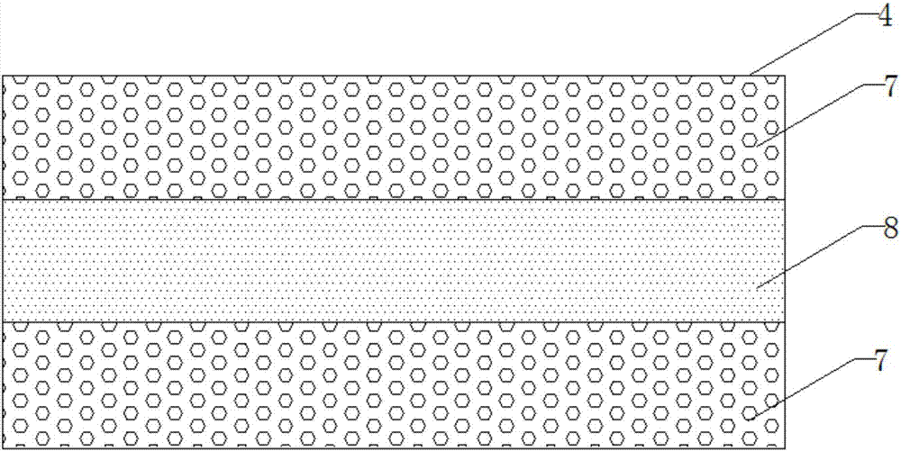 Sound insulation heat preservation layer mechanism