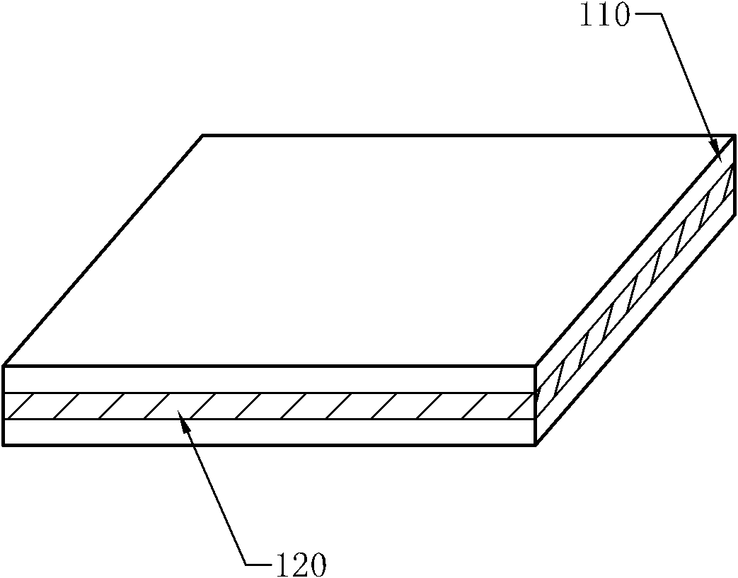 High-radiation film type metal compound material and manufacturing method thereof