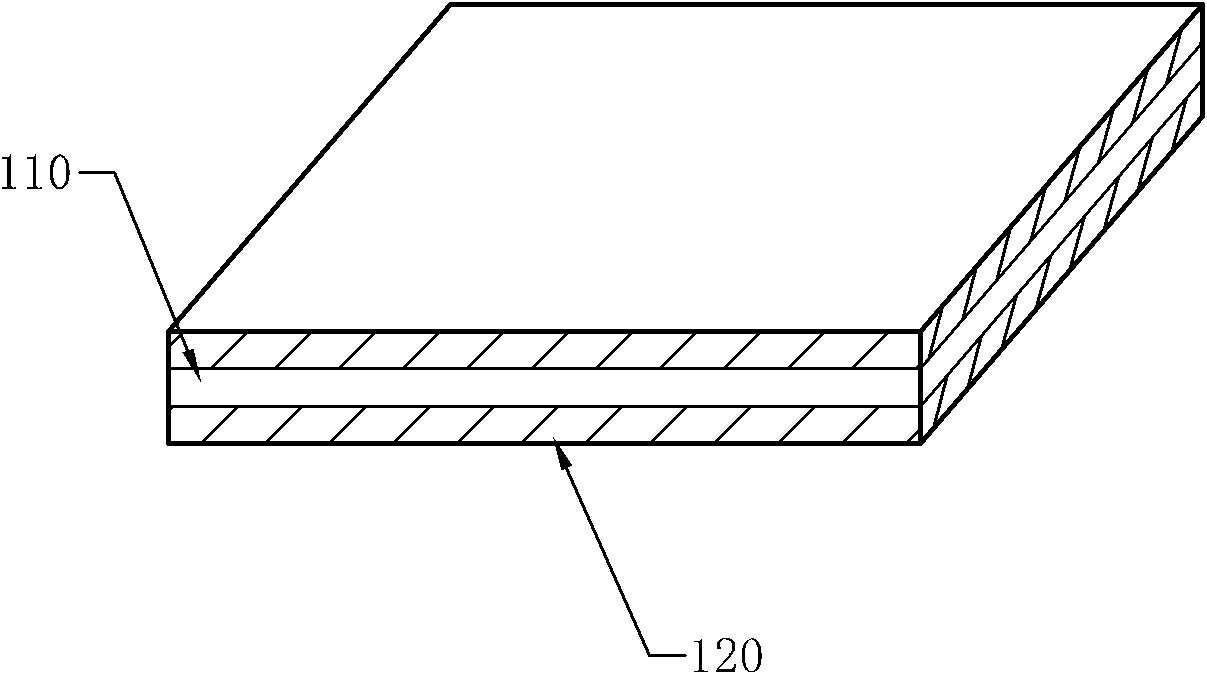 High-radiation film type metal compound material and manufacturing method thereof