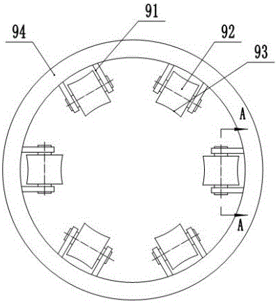 Aluminum ring processing device