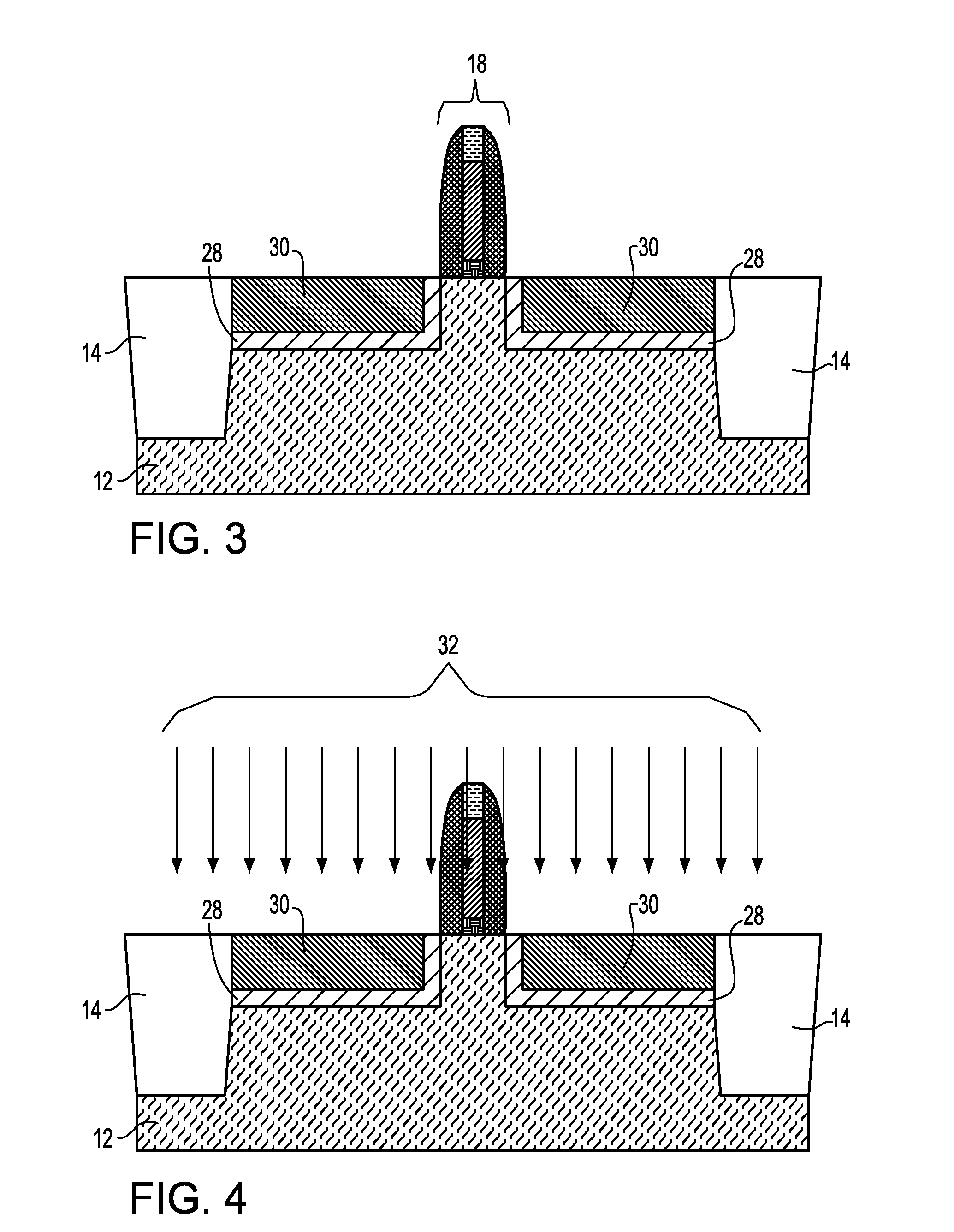 Structure and method to form multilayer embedded stressors