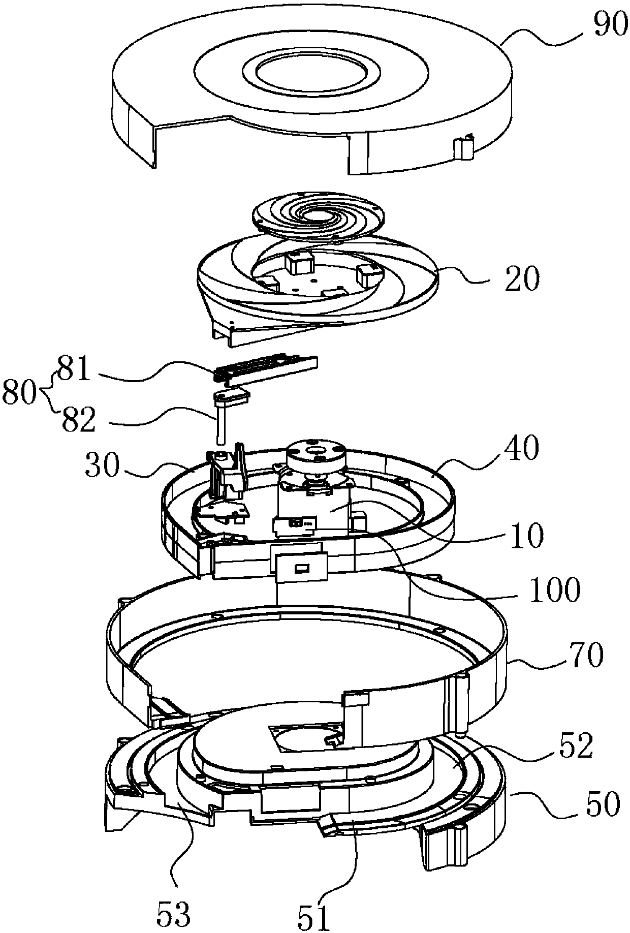 Tile pushing groove and annular tile pushing device of mahjong machine and automatic mahjong machine