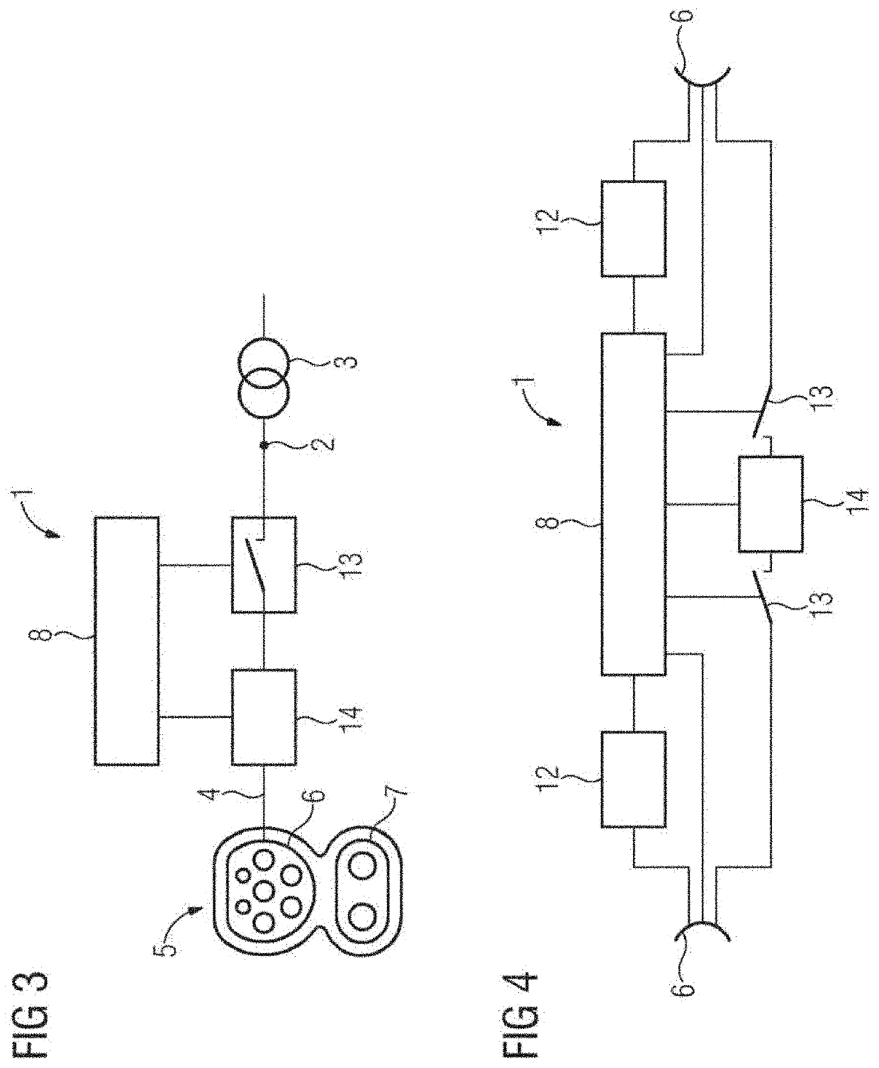 Charging systems for charging electrical energy storage devices of electric vehicles and associated methods