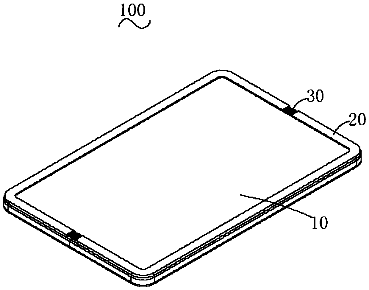 Flexible display screen assembly and terminal equipment