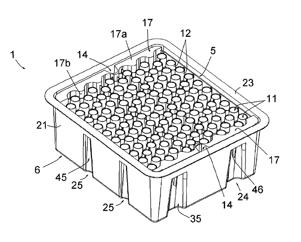 Packaging for containers