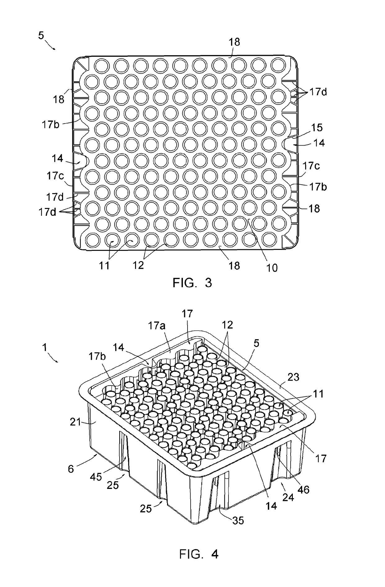 Packaging for containers