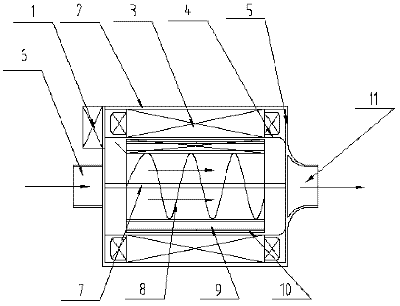 An electronic water pump for a vehicle