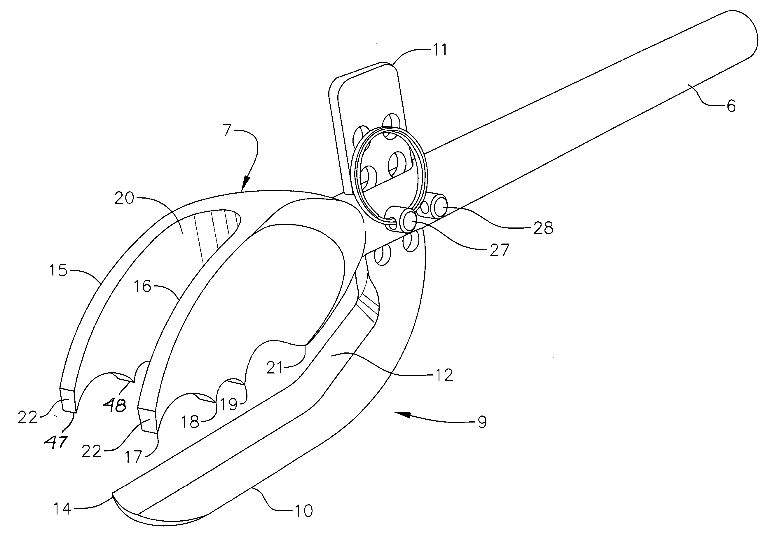 Animal dressing tool