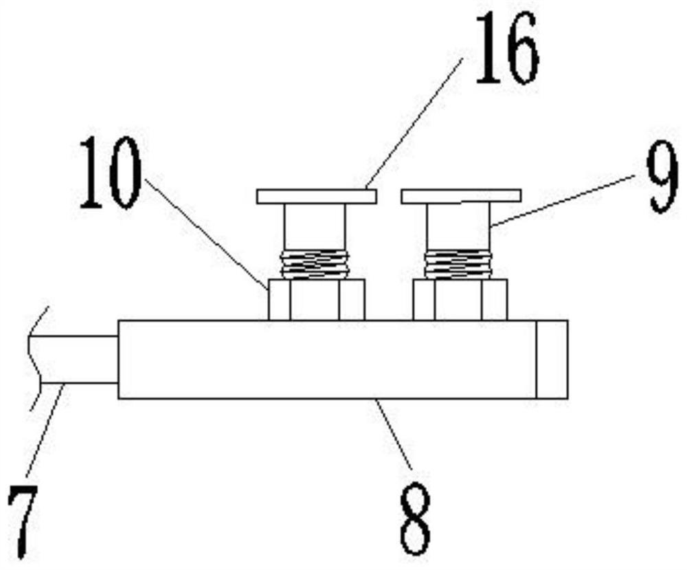 Stable-rotation net rack support