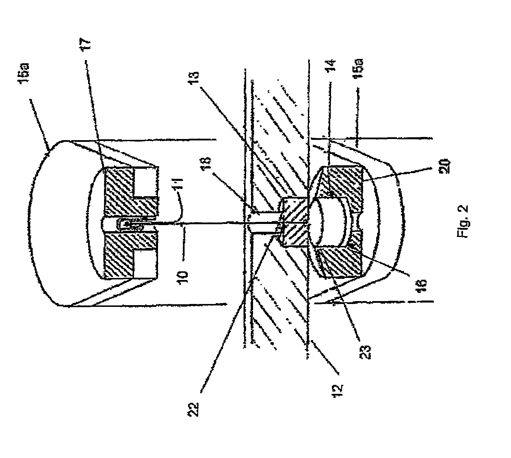 Spring-suspension magnetically stabilized pick-up arm