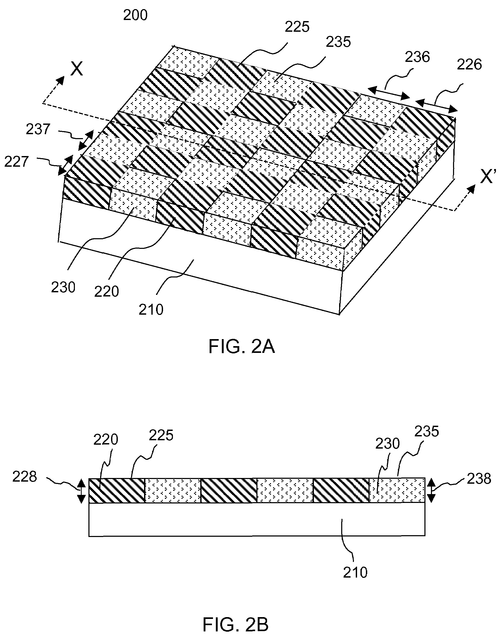 Arrays of nano structures for surface-enhanced Raman scattering