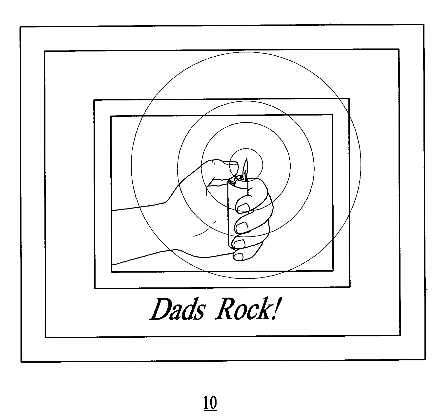 Greeting card system including a window to allow for inventory and activation